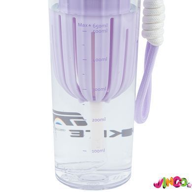 Стакан для води, 650 мл, біло-ліловий, K25-1219-2