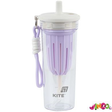 Стакан для води, 650 мл, біло-ліловий, K25-1219-2