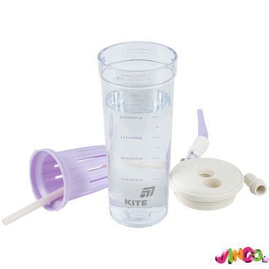 Стакан для води, 650 мл, біло-ліловий, K25-1219-2