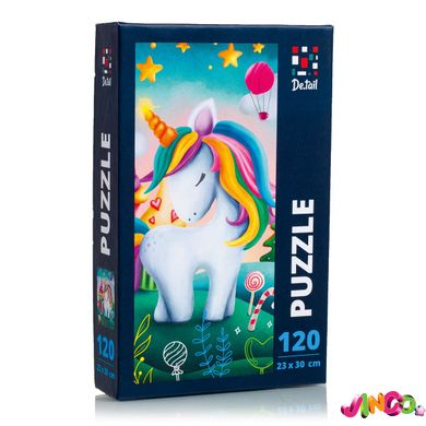DT100-07 Puzzle «Little cute unicorn» DT100-07, 120 елементів