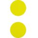Набір значків світловідбиваючих, жовті, K23-107-2