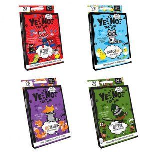 Карткова гра "YENOT ДаНетки" укр. YEN-01-01U,02U,03U,04U