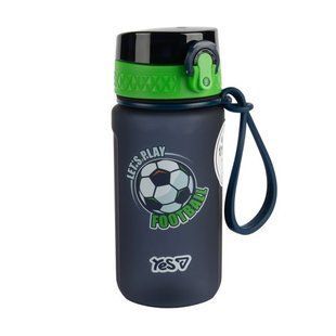 Пляшка для води Yes Football 500 мл, софт тач, 708790