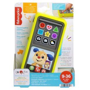 Смартфон 2-в-1 з технологією Smart Stages (укр. лит. лат. ест. рос. англ.) Fisher-Price, HNL46