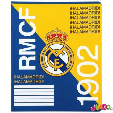 Зошит шкільний Kite Real Madrid RL26-232, 12 аркушів, клітинка