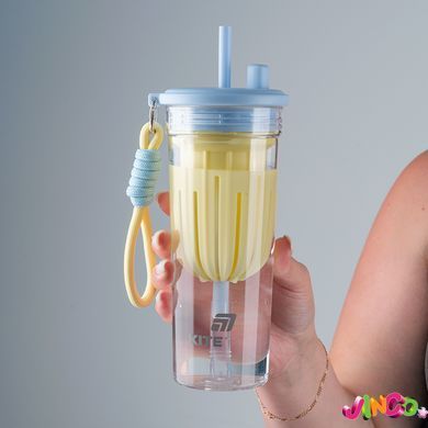 Стакан для води, 650 мл, жовто-блакитний, K25-1219-3