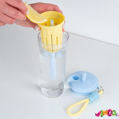 Стакан для води, 650 мл, жовто-блакитний, K25-1219-3