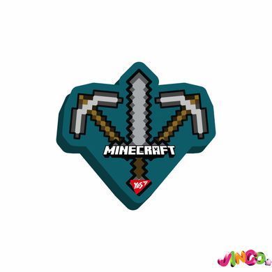 Гумка фігурна YES "Minecraft" 3 дизайни, мікс (560600)