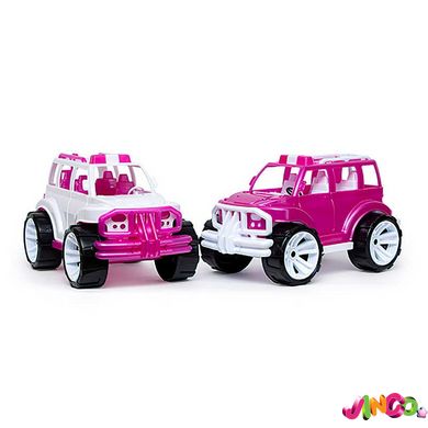 гр Іграшка дитяча "Позашляховик класичний малий" розовий кузов 330 (8) "BAMSIC"