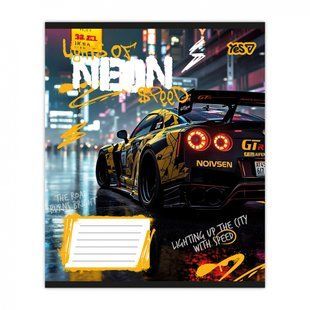 768810 Зошит учнівський Yes "Neon" А5 18 кл.