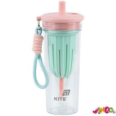 Стакан для води, 650 мл, рожево-зелений, K25-1219-1