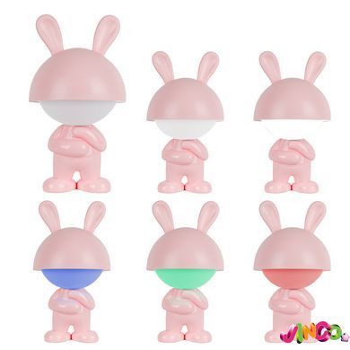 Світильник-нічник LED з акумулятором Kite Dreamy Bunny K25-315-1-2, рожевий