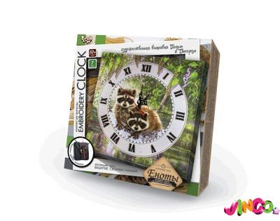 Комплект для творчості "Embroidery clock" (10), ЄС-01-01, 02, 03, 04, 05