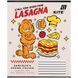 Зошит шкільний Kite Garfield GF26-235, 12 аркушів, коса лінія