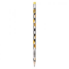 Олівець YES чорнографітний з гумкою в платиковій тубі Melt Smile, 280629
