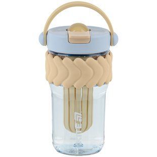 Стакан для води, 700 мл, бежево-блакитний, K25-1230-1