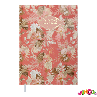 Дневник датированный 2022 BUROMAX BLOSSOM (BM.2136-46)