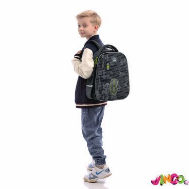 Рюкзак GoPack Education напівкаркасний 165M Скейт, комбінований