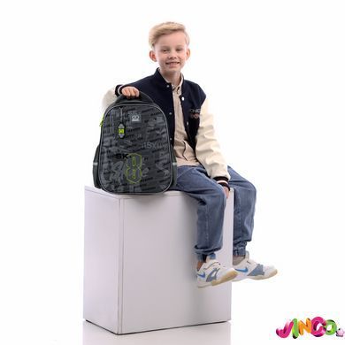 Рюкзак GoPack Education напівкаркасний 165M Скейт, комбінований