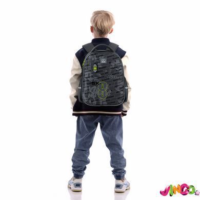 Рюкзак GoPack Education напівкаркасний 165M Скейт, комбінований