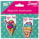 708115 Закладки магнитные Yes "Sweet Cream Ice cream", 2шт