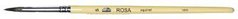 Кисточка "Roubloff", белка, круглая, короткая ручка, покрытая лаком, 1410, №5