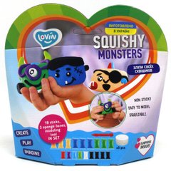 70130 Squishy Monsters ТМ Lovin Набір для ліплення з повітряним пластиліном