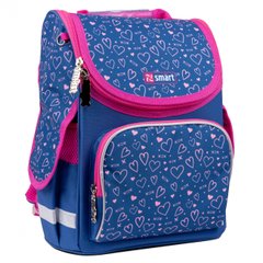Рюкзак школьный каркасный Smart PG-11 Hearts
