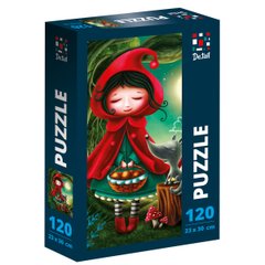 DT100-11 Puzzle De.tail A girl and the wolf DT100-11, 120 елементів