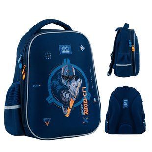 Напівкаркасний рюкзак GoPack Education 165M-8 Cyber Game для геймерів, комбінований