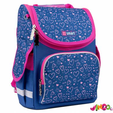 Рюкзак шкільний каркасний Smart PG-11 Hearts