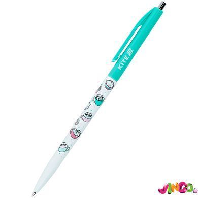 Ручка кулькова автоматична Kite, Kite, Ice & Cup, синя (K25-361-2)