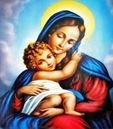 FA11142 Алмазна картина FA11142 «Божа Матір», розміром 40х50 см