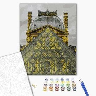 Картина Піраміда Лувра, BS52517