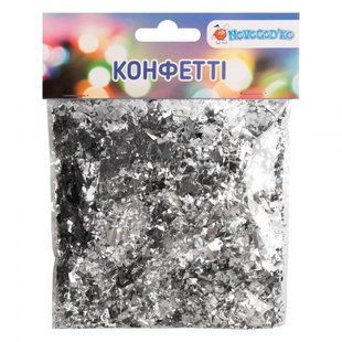 974885 Конфетті Novogod'ko, 30 г, срібло
