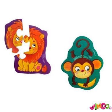 Бебі пазли Vladi Toys Дитинчата. Зоопарк (українська) (VT1106-88)