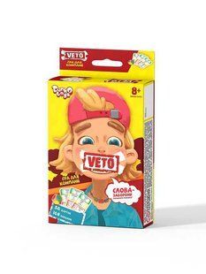 Настільна розважальна гра DANKO TOYS VETO (міні)