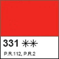 352048 Фарба акрилова ДЕКОЛА червона, матовий, 50мл ЗХК