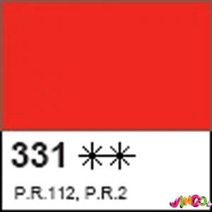 352048 Фарба акрилова ДЕКОЛА червона, матовий, 50мл ЗХК