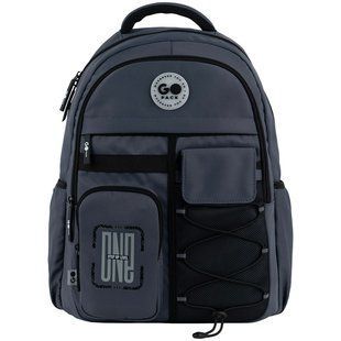 Рюкзак GoPack Education Teens 184 темно-сірий (GO26-184L-4)