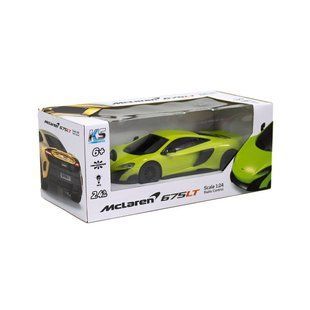 124GMGR Автомобіль KS DRIVE на р/к - MCLAREN 675LT (1:24, 2.4Ghz, зелений)
