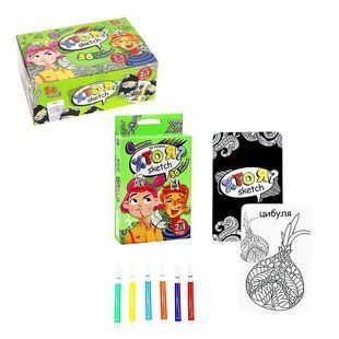 Настільна гра DANKO TOYS ХТО Я? Scetch міні (HIM-06-01U)