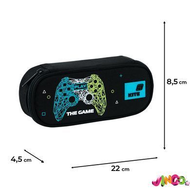 Пенал Kite 599 Next Level (K26-599-8), Чорний