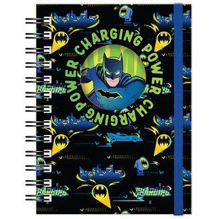 Блокнот на спіралі Kite DC Comics DC25-229, A6, 80 аркушів, клітинка