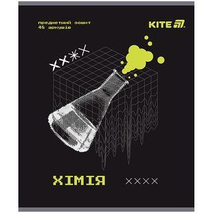 Зошит предметн. 48 арк., кл., гібр лак+УФ, Techno, хімія, K25-240-6