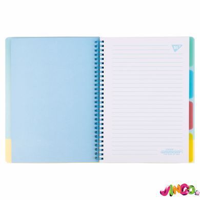 Зошит для записів YES В5, 80 аркушів, софт-тач пласт.обкл. Minions (765743)