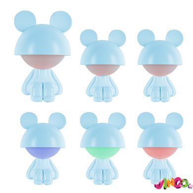 Світильник-нічник LED з акумулятором Kite Cute Mouse K25-316-2-3, блакитний