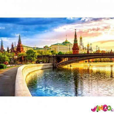 Пазли Castorland Набережна, Москва, Росія (С-103348)