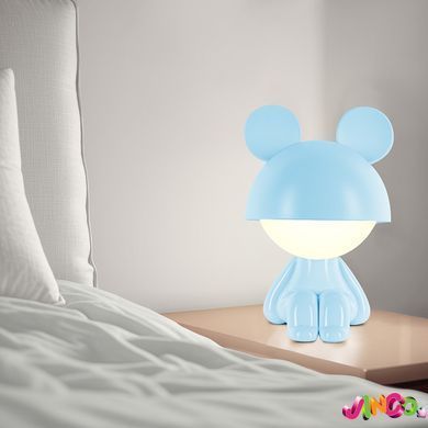 Світильник-нічник LED з акумулятором Kite Cute Mouse K25-316-2-3, блакитний