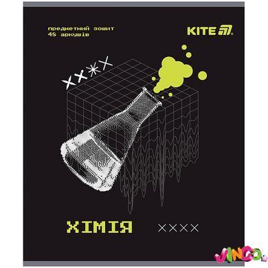 Зошит предметн. 48 арк., кл., гібр лак+УФ, Techno, хімія, K25-240-6